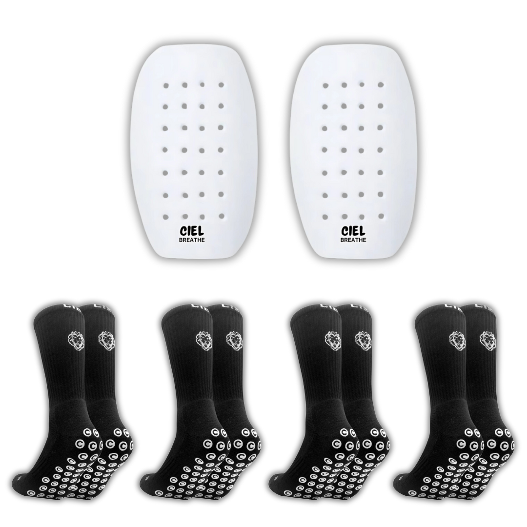 CIEL Breathe Pads - 4 Grip Socks