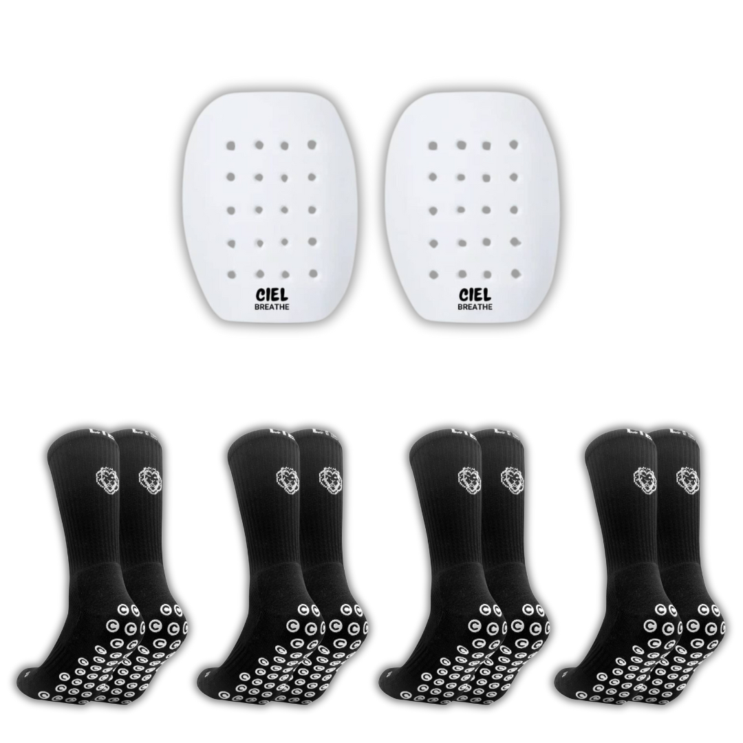 CIEL Breathe Pads - 4 Grip Socks